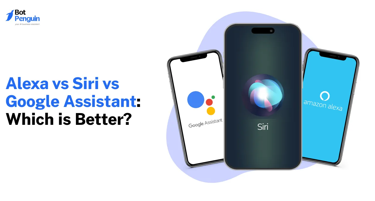 Alexa vs Siri vs Google Assistant