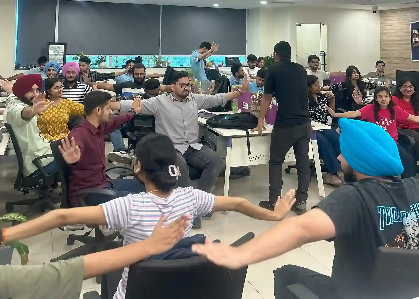 Yoga Day at Relinns