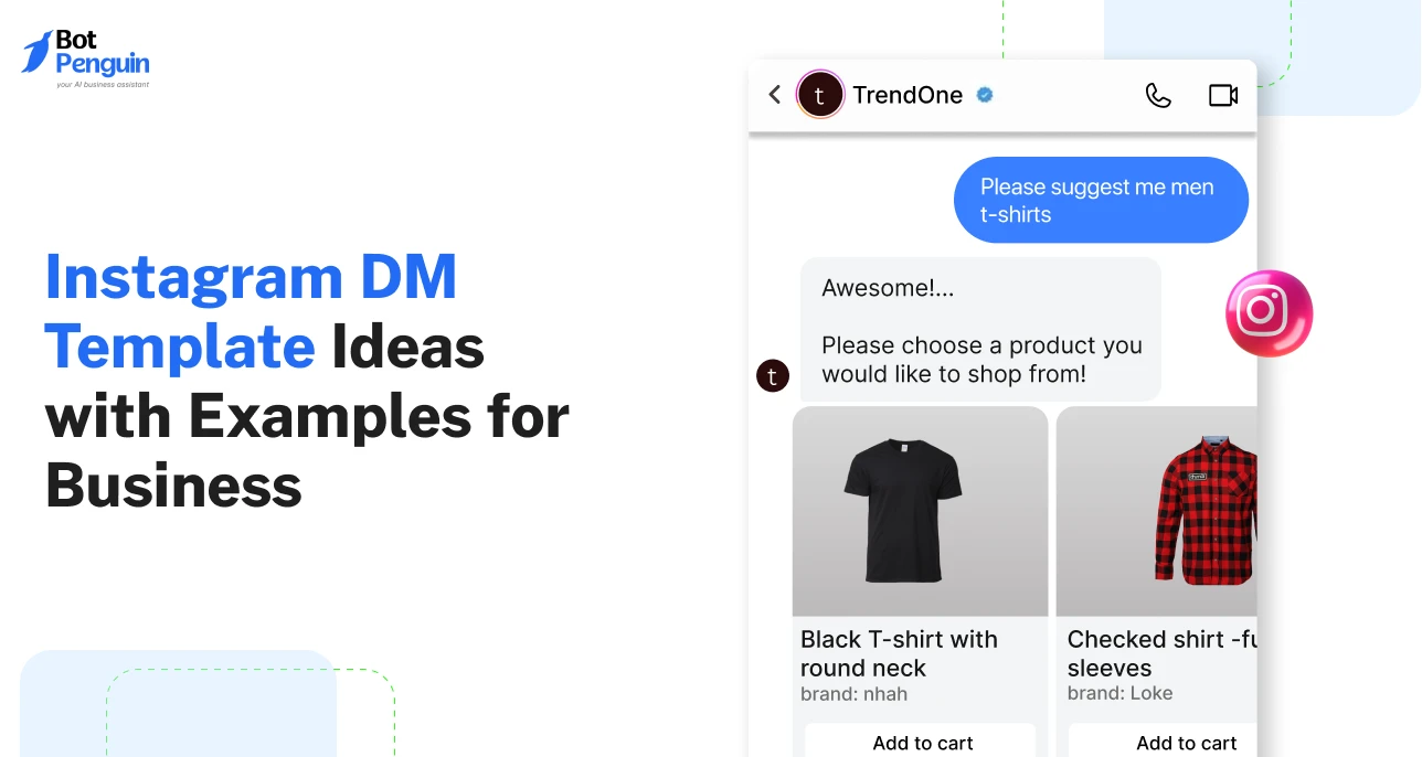 34 Instagram DM Template Ideas with Examples for Business
